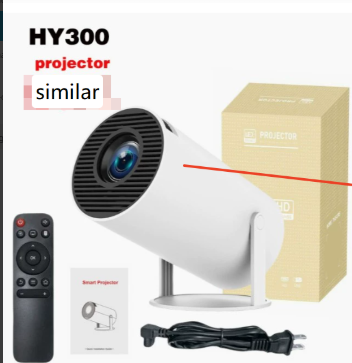 BarrelSmart HD Home Projector