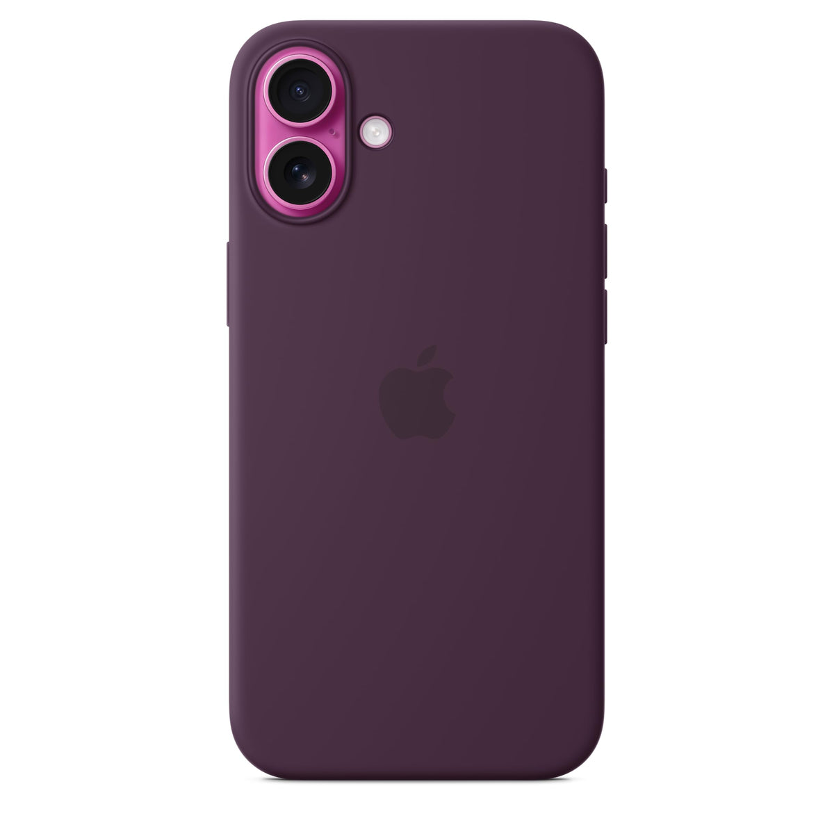 Apple iPhone 16 Silicone Case with MagSafe and Camera Control: Lightweight Phone Case, Wireless Charging Compatible, Smooth Matte Finish; Fuchsia