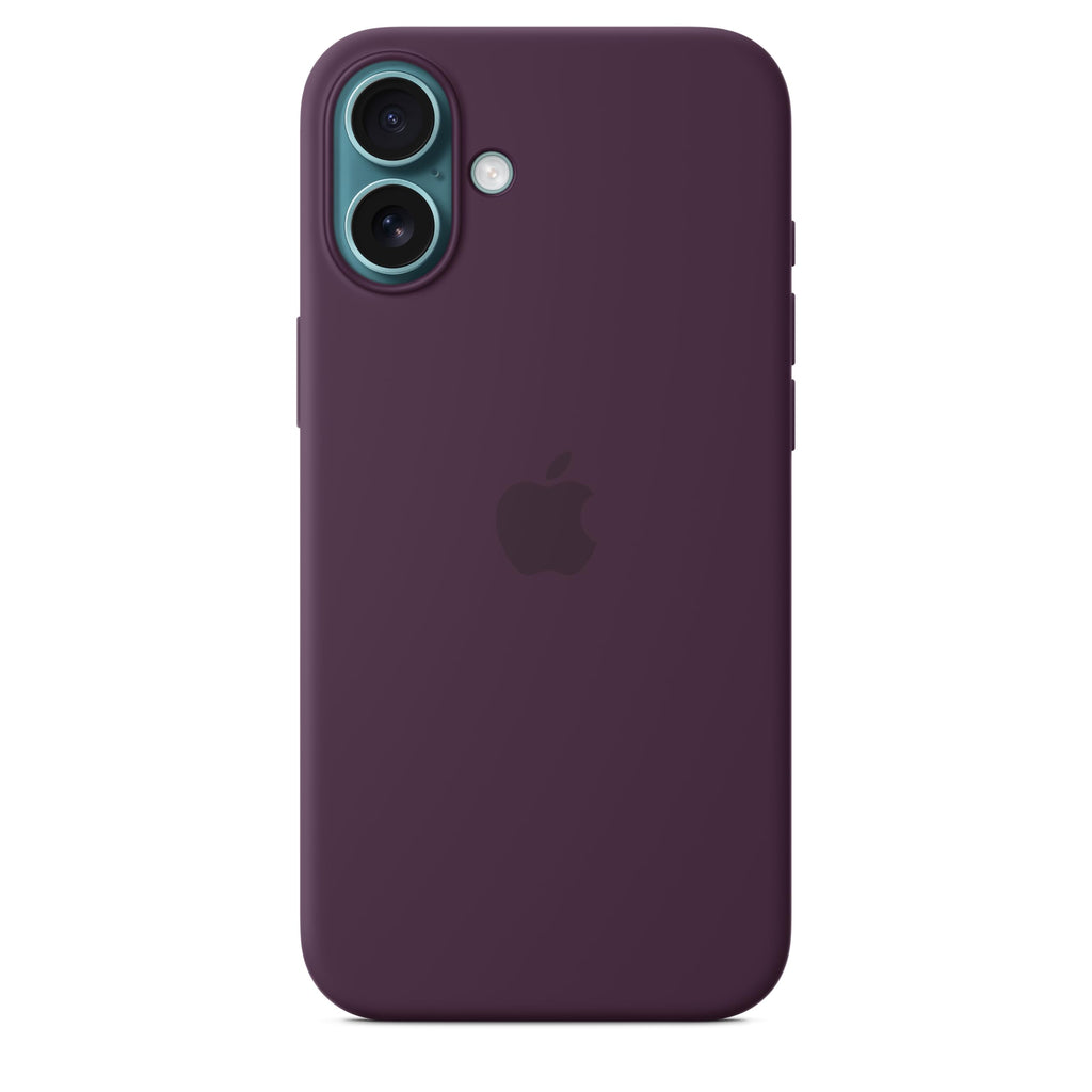 Apple iPhone 16 Silicone Case with MagSafe and Camera Control: Lightweight Phone Case, Wireless Charging Compatible, Smooth Matte Finish; Fuchsia