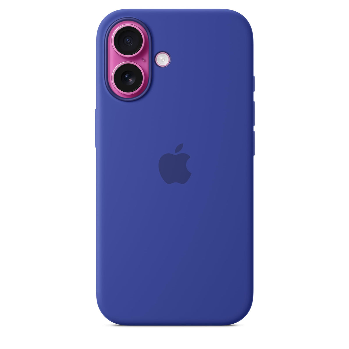 Apple iPhone 16 Silicone Case with MagSafe and Camera Control: Lightweight Phone Case, Wireless Charging Compatible, Smooth Matte Finish; Fuchsia