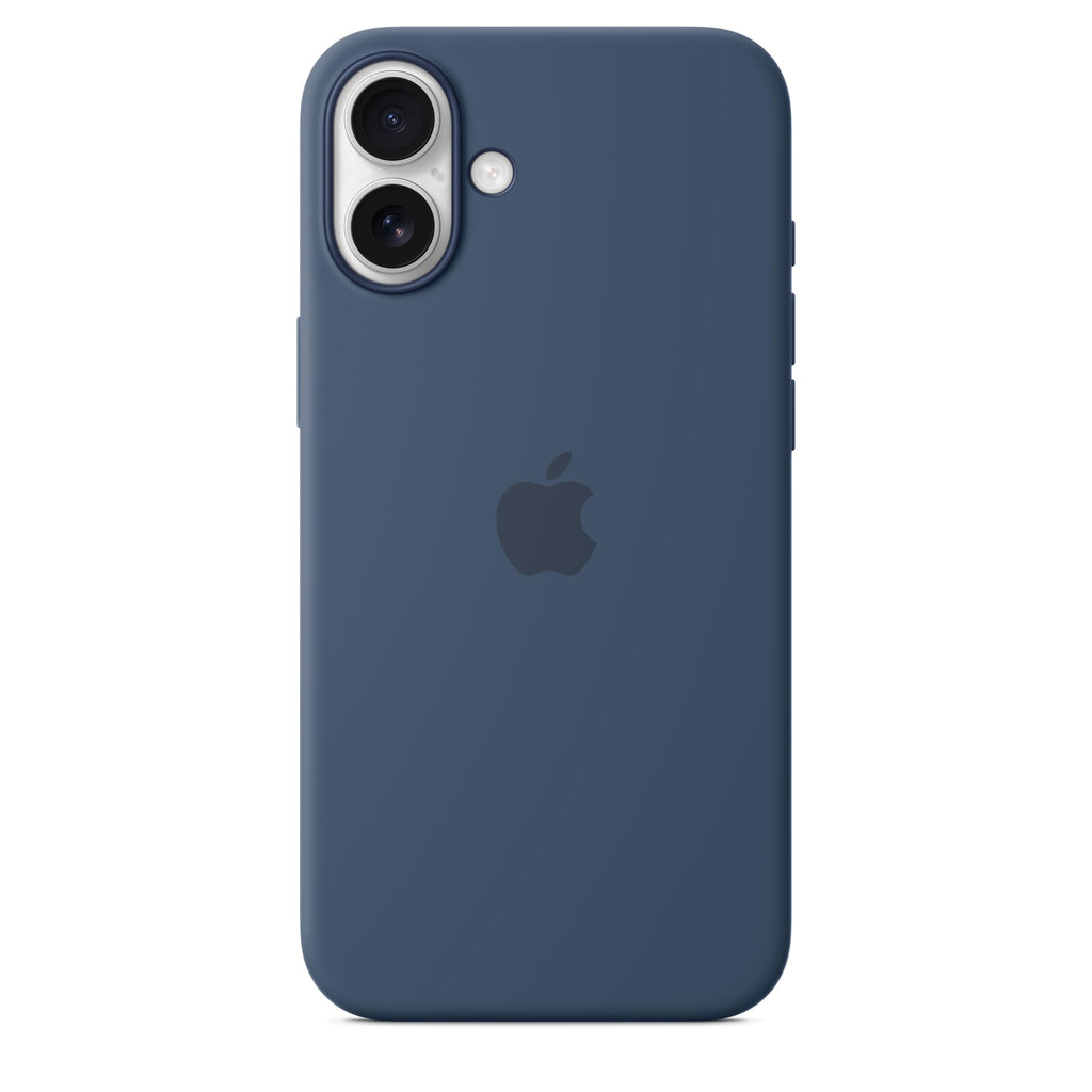 Apple iPhone 16 Silicone Case with MagSafe and Camera Control: Lightweight Phone Case, Wireless Charging Compatible, Smooth Matte Finish; Fuchsia