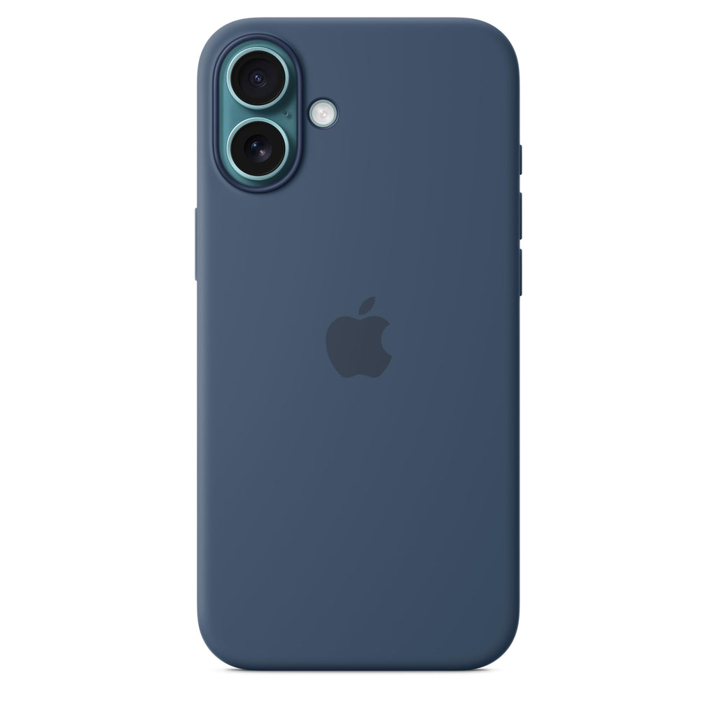 Apple iPhone 16 Silicone Case with MagSafe and Camera Control: Lightweight Phone Case, Wireless Charging Compatible, Smooth Matte Finish; Fuchsia