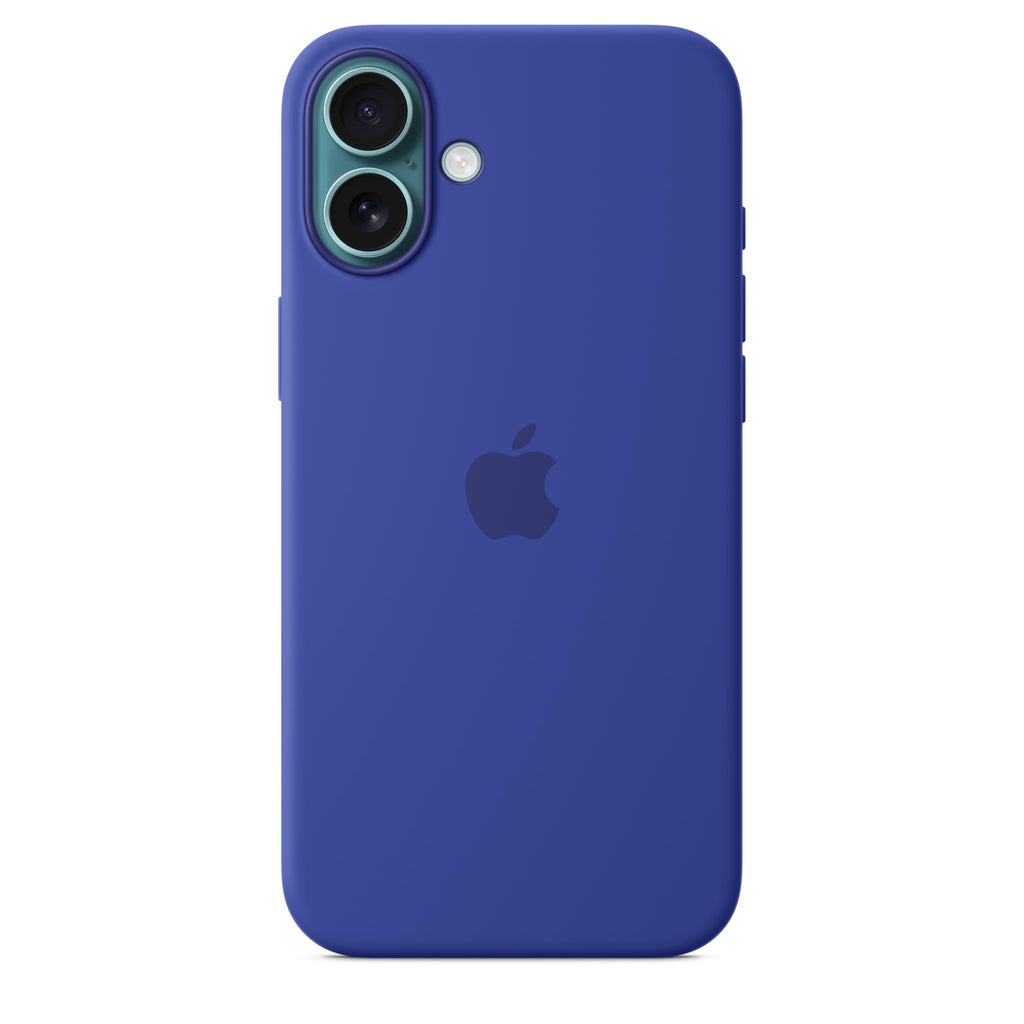 Apple iPhone 16 Silicone Case with MagSafe and Camera Control: Lightweight Phone Case, Wireless Charging Compatible, Smooth Matte Finish; Fuchsia