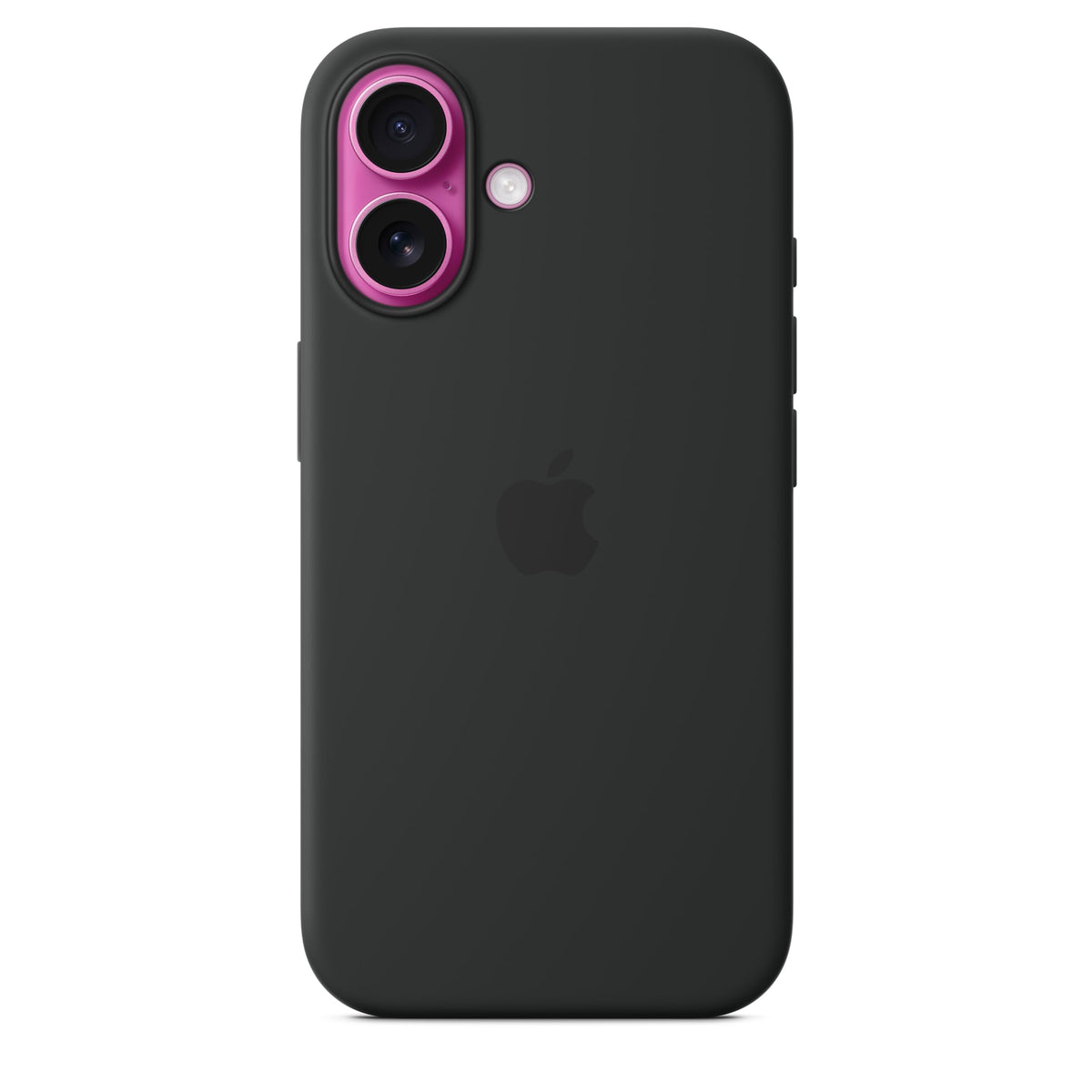 Apple iPhone 16 Silicone Case with MagSafe and Camera Control: Lightweight Phone Case, Wireless Charging Compatible, Smooth Matte Finish; Fuchsia
