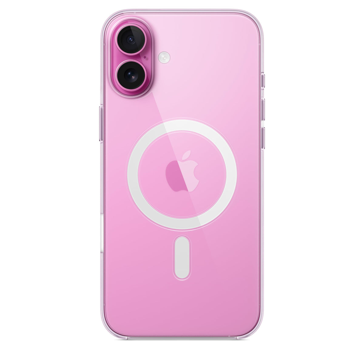 Apple iPhone 16 Silicone Case with MagSafe and Camera Control: Lightweight Phone Case, Wireless Charging Compatible, Smooth Matte Finish; Fuchsia