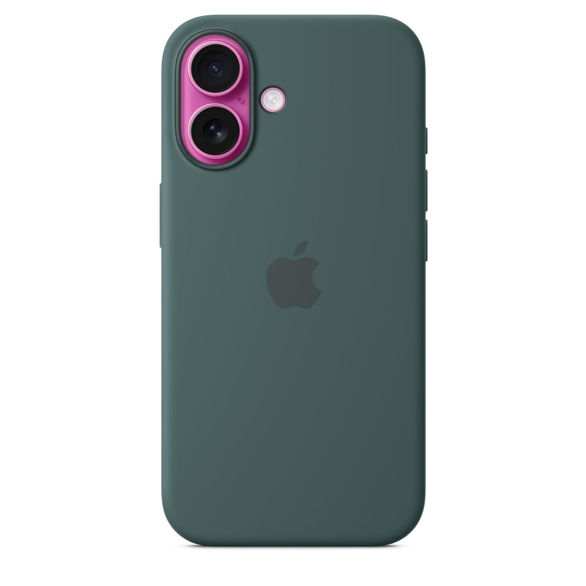 Apple iPhone 16 Silicone Case with MagSafe and Camera Control: Lightweight Phone Case, Wireless Charging Compatible, Smooth Matte Finish; Fuchsia
