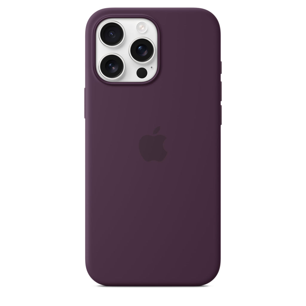 Apple iPhone 16 Silicone Case with MagSafe and Camera Control: Lightweight Phone Case, Wireless Charging Compatible, Smooth Matte Finish; Fuchsia