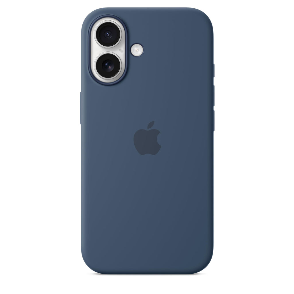 Apple iPhone 16 Silicone Case with MagSafe and Camera Control: Lightweight Phone Case, Wireless Charging Compatible, Smooth Matte Finish; Fuchsia