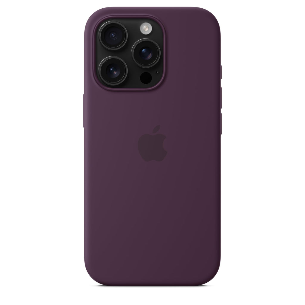 Apple iPhone 16 Silicone Case with MagSafe and Camera Control: Lightweight Phone Case, Wireless Charging Compatible, Smooth Matte Finish; Fuchsia