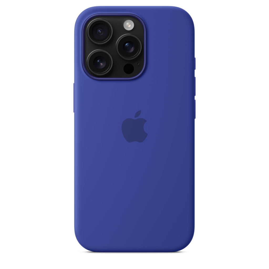 Apple iPhone 16 Silicone Case with MagSafe and Camera Control: Lightweight Phone Case, Wireless Charging Compatible, Smooth Matte Finish; Fuchsia