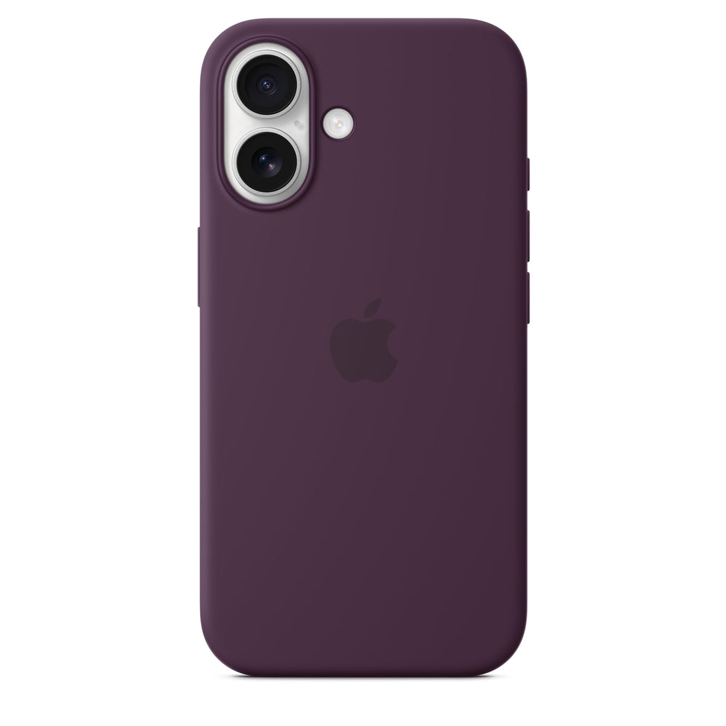 Apple iPhone 16 Silicone Case with MagSafe and Camera Control: Lightweight Phone Case, Wireless Charging Compatible, Smooth Matte Finish; Fuchsia