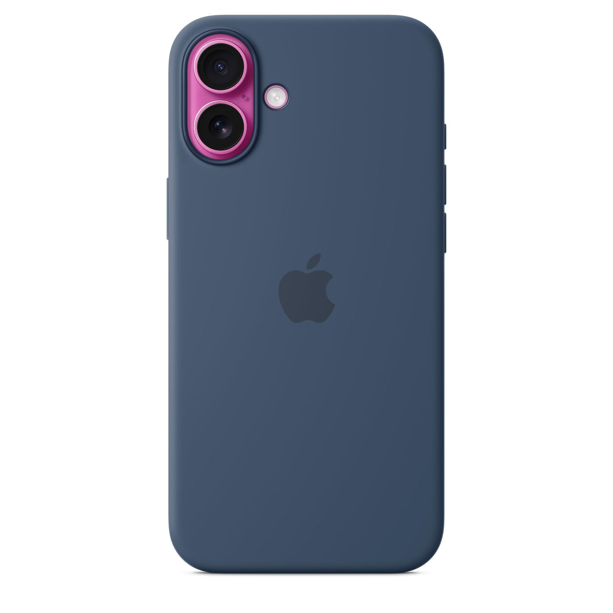 Apple iPhone 16 Silicone Case with MagSafe and Camera Control: Lightweight Phone Case, Wireless Charging Compatible, Smooth Matte Finish; Fuchsia