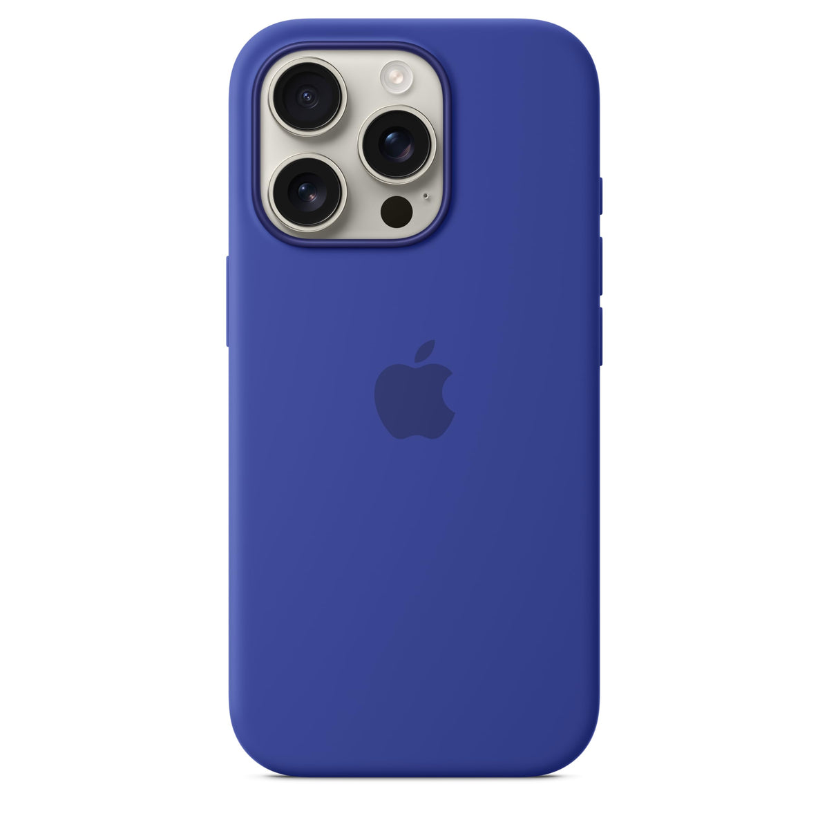 Apple iPhone 16 Silicone Case with MagSafe and Camera Control: Lightweight Phone Case, Wireless Charging Compatible, Smooth Matte Finish; Fuchsia