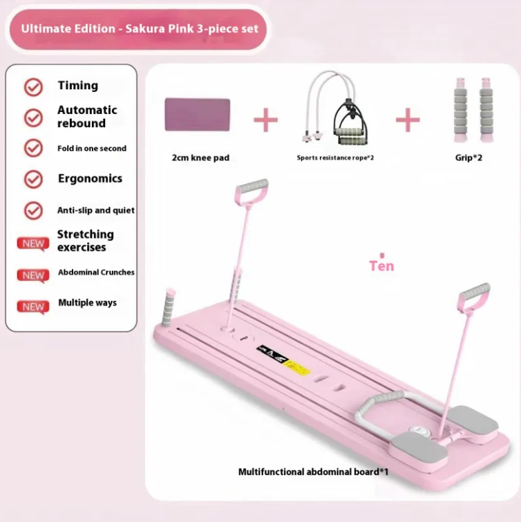 Household Abdominal Wheel Fitness Board