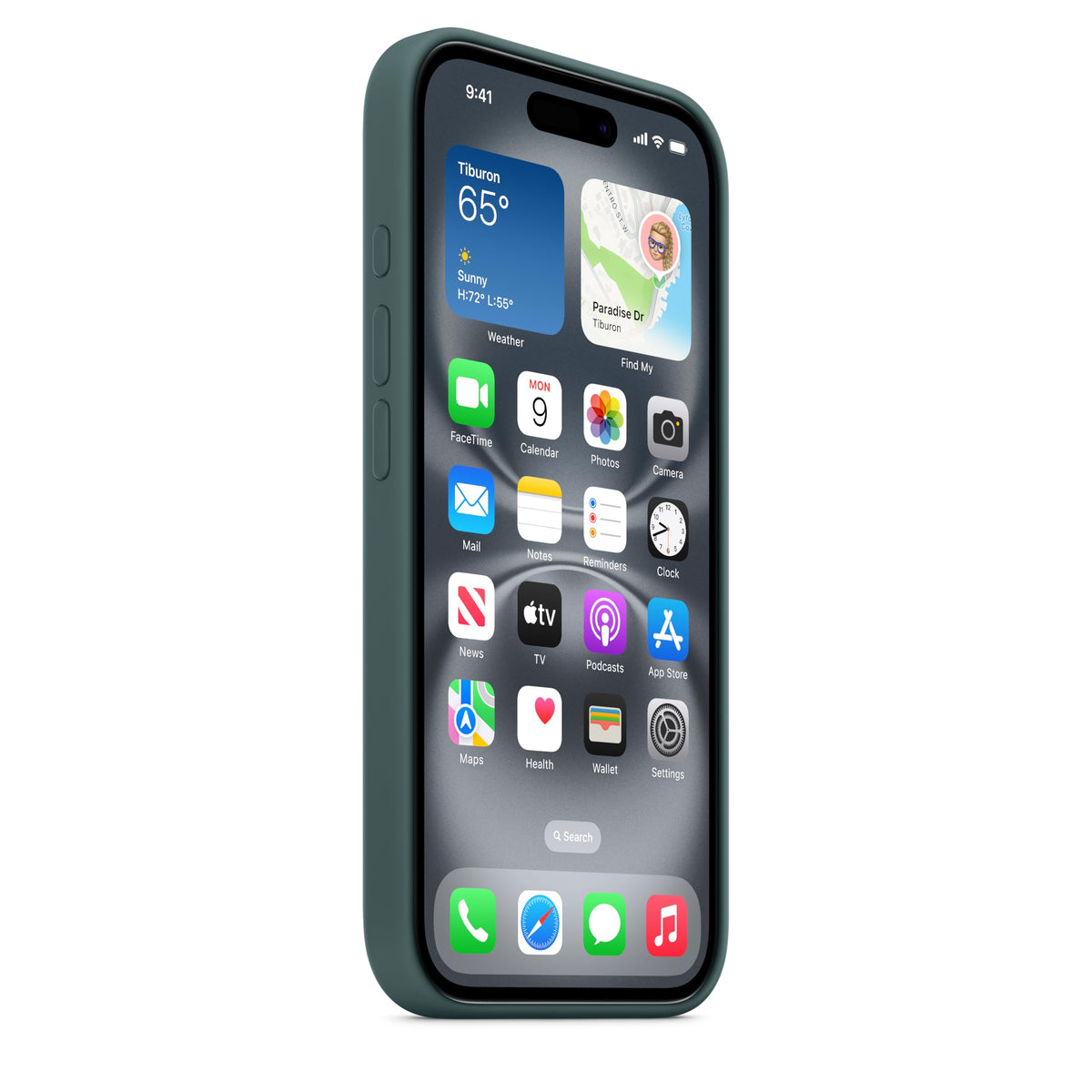Apple iPhone 16 Silicone Case with MagSafe and Camera Control: Lightweight Phone Case, Wireless Charging Compatible, Smooth Matte Finish; Fuchsia