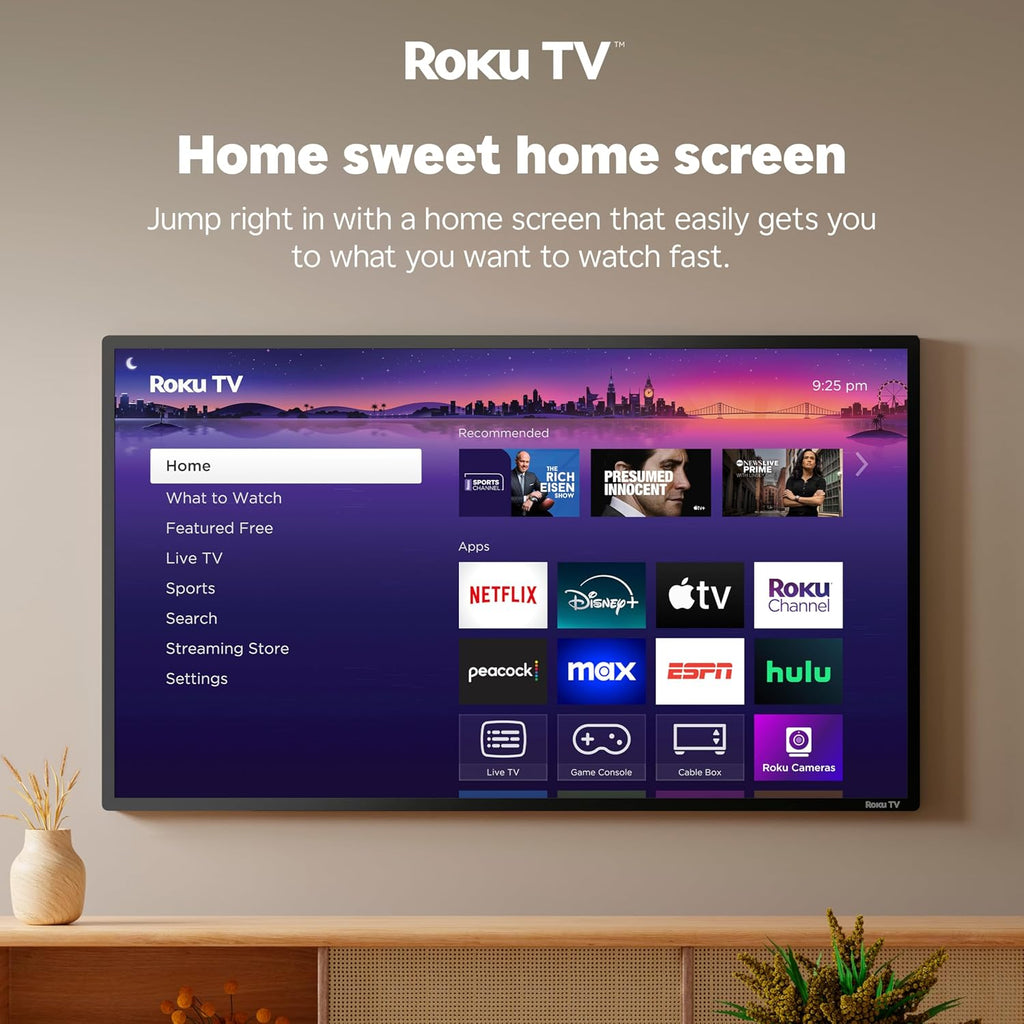 Hisense 32-Inch Class QD4SR Series Hi-QLED HD Smart Roku TV (32QD4HSR, 2026 Model) – Hi-QLED Color, Dolby Audio, Compatible with Alexa, Full Array LED, Slim Bezel Design