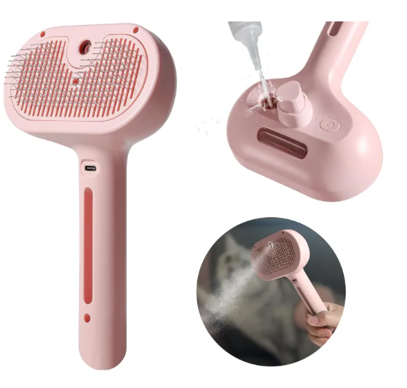 Pet Hair Spray Brush