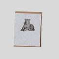 Leopard Wildlife Greeting Card