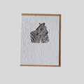 Zebra Wildlife Greeting Card